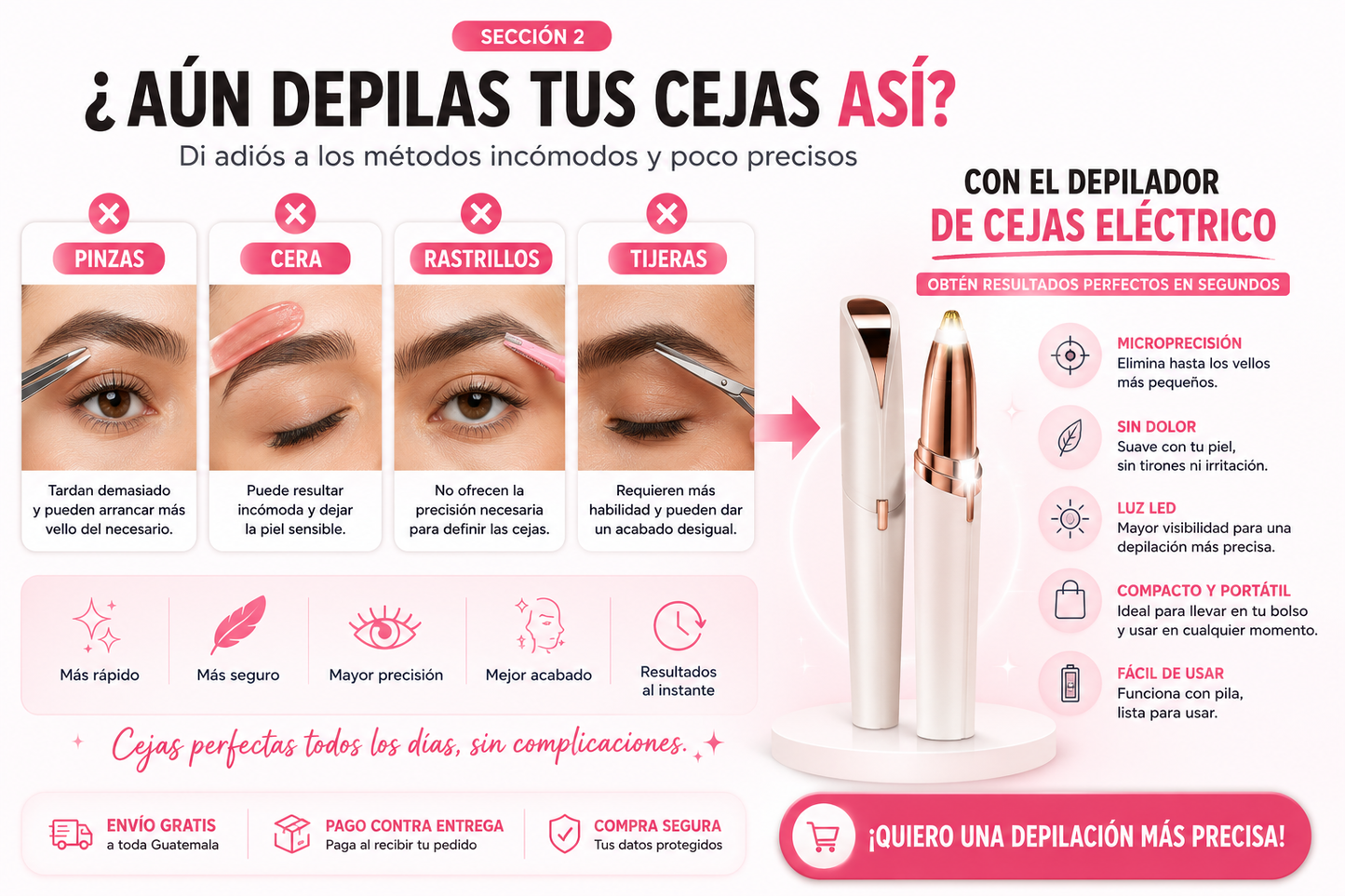 DEPILADOR FACIAL PORTATIL