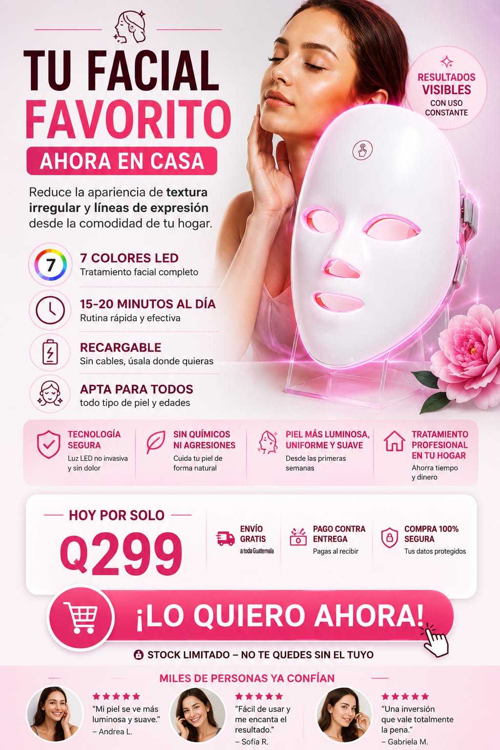 LumiMask 7™ ✨+ENVÍO GRATIS