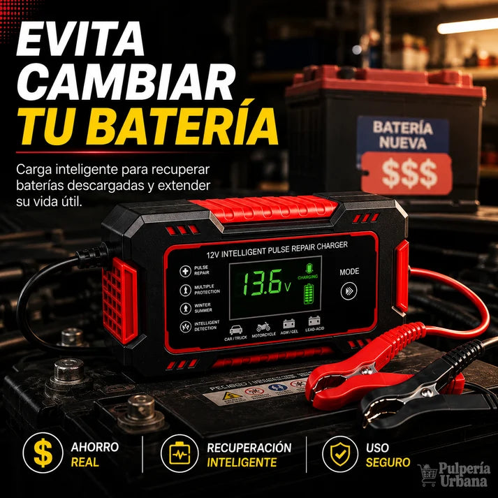 Cargador Reparador Inteligente de Baterías