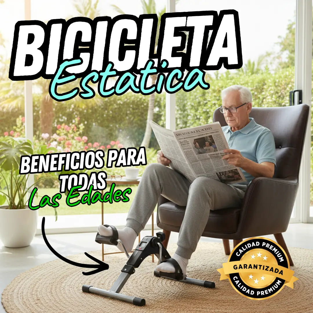 Mini Bicicleta Estática Ejercitador A Pedal Portátil Original