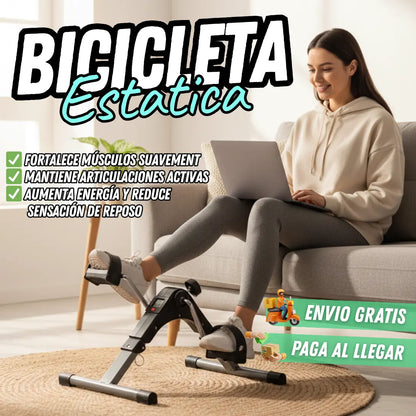 Mini Bicicleta Estática Ejercitador A Pedal Portátil Original
