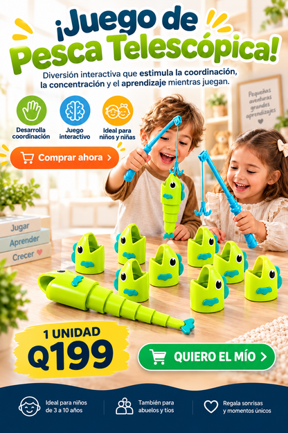Juego de Pesca + Envio Gratis