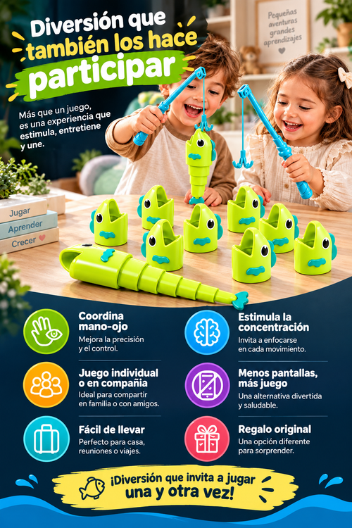 Juego de Pesca + Envio Gratis