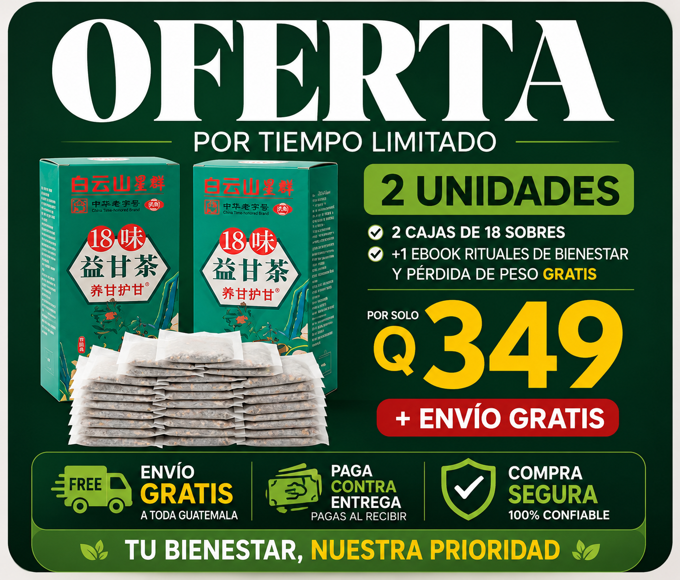 TE YIGAN + ENVIO GRATIS