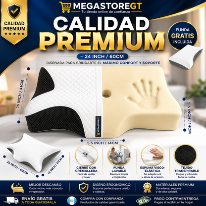 OrthoSleep™ – Almohada Cervical + ENVIO GRATIS