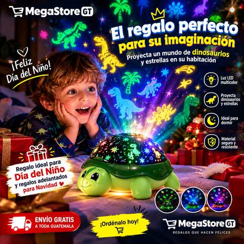Proyector de estrellas y fondo marino 360° + Envio Gratis