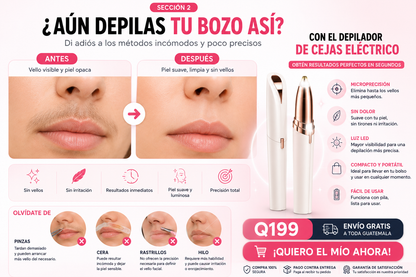 DEPILADOR FACIAL PORTATIL