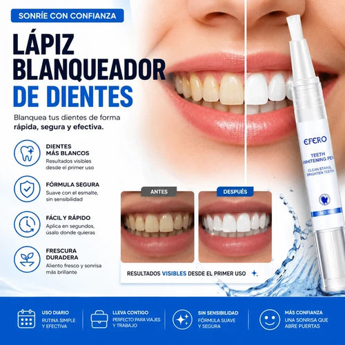 Blanqueador Dental-Deslumbrante EFERO Original🦷✨