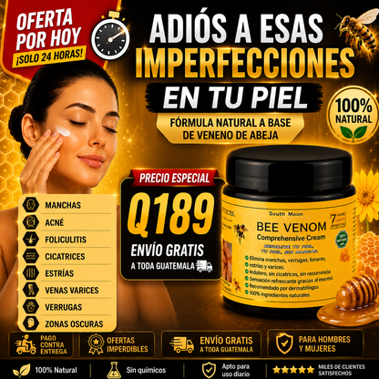 Bee Venom Crema restauradora de manchas , cicatrices y marcas de Acné