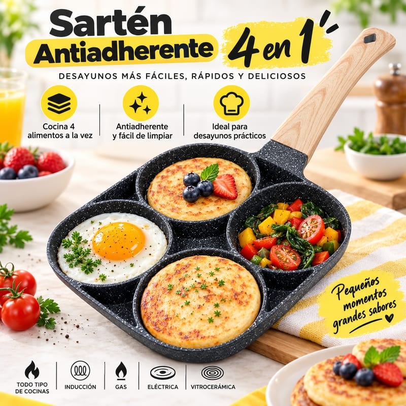 Sarten 4 en 1 + Envio Gratis
