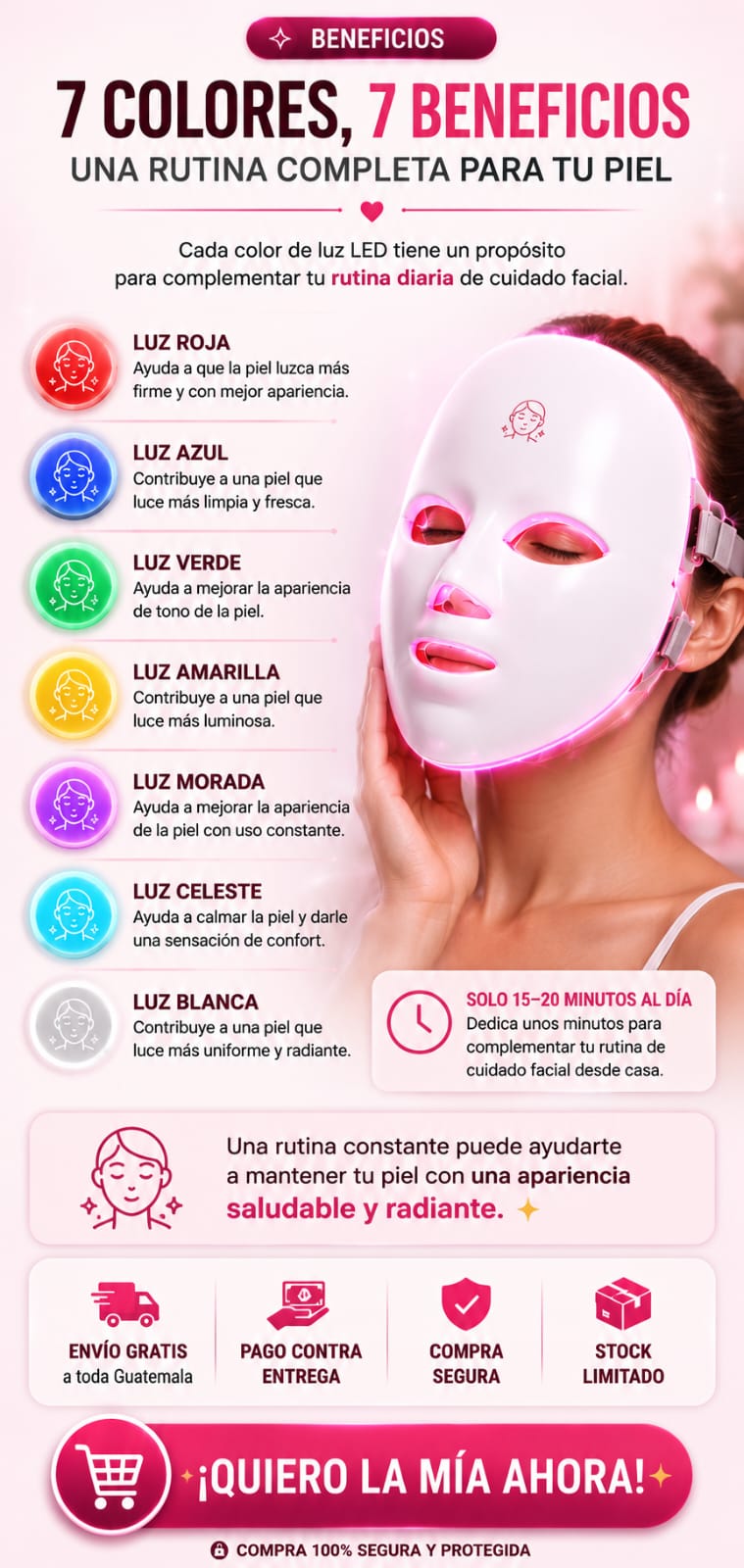 LumiMask 7™ ✨+ENVÍO GRATIS