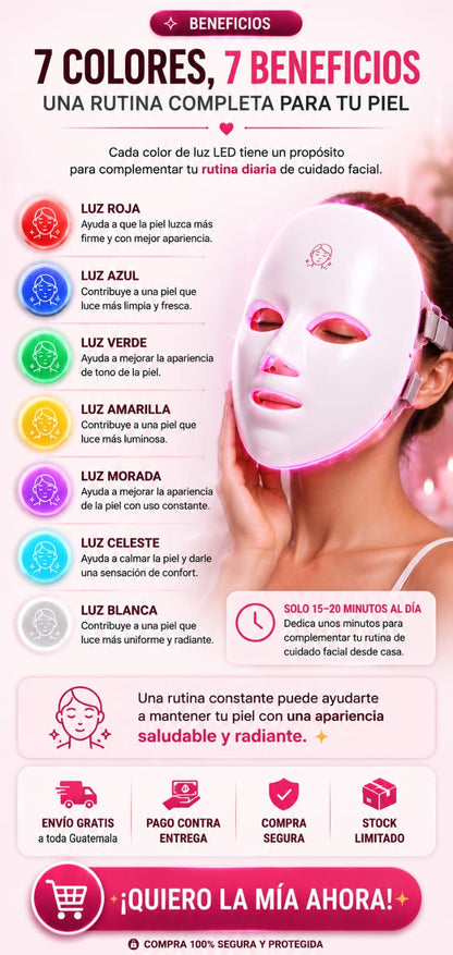 LumiMask 7™ ✨+ENVÍO GRATIS