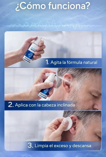 Spray Alivio Tinnitus - Reduce Zumbidos y Descansa Mejor