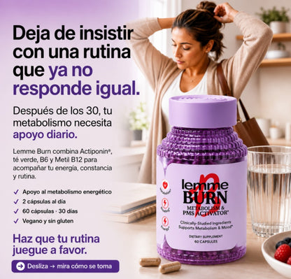 Lemme Burn - Activador Metabolismo🔥 (Original - Importado)