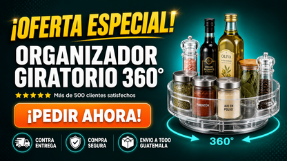 Organizador Giratorio 360° Multifuncional
