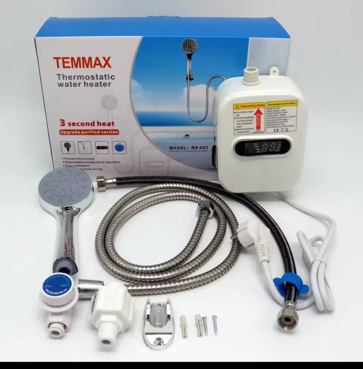 Calentador Instantáneo de Agua Caliente TermoFlash ⚡🔥