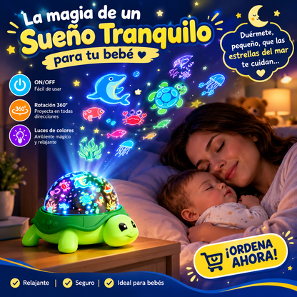 Proyector de estrellas y fondo marino 360° + Envio Gratis