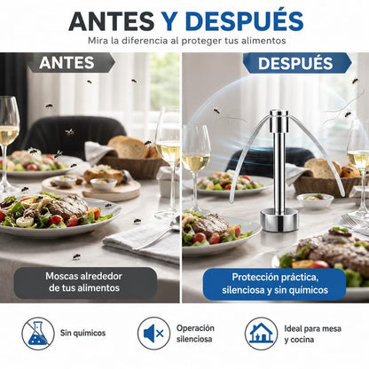 Ventilador repelente de moscas