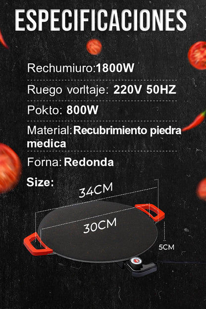 🍳 Sartén Multiuso Eléctrica – Cocina todo en minutos🔥