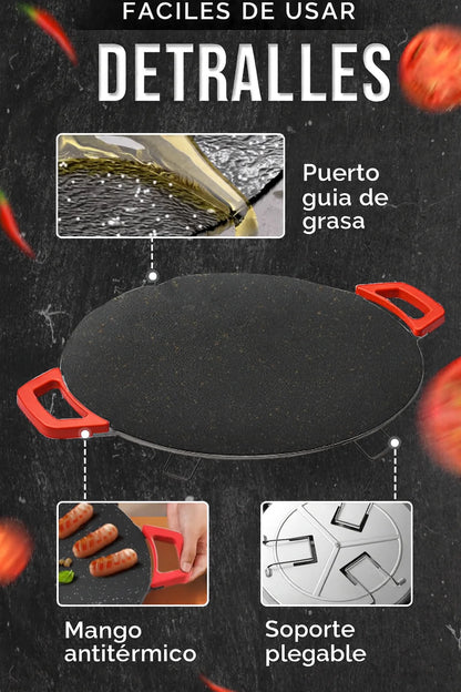 🍳 Sartén Multiuso Eléctrica – Cocina todo en minutos🔥